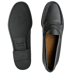 G.H.BASSCASSON(カッソン)BLACK【幅狭Width:D】バスペニーローファーブラック≪USA直輸入・正規品≫【到着後レビューご記入のお約束で送料無料!】