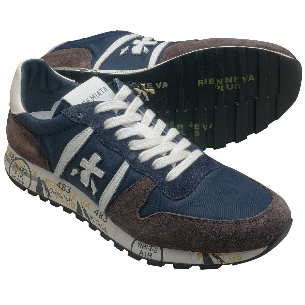 プレミアータ スニーカー メンズ PREMIATA プレミアータ ERIC エリック 5175 NAVY ネイビー メンズ スニーカー