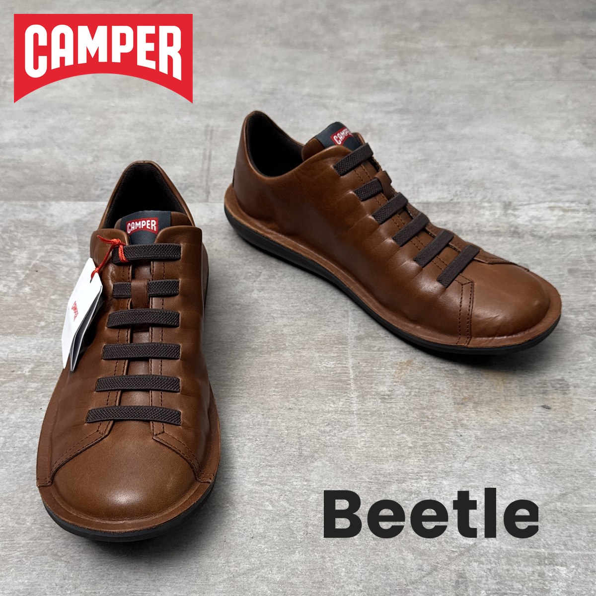 CAMPER カンペール Beetle ブラウン （18751-049） ≪EU正規品≫ （NO.ca-18751-049） EU43.0
