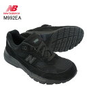 【NEW BALANCE M992EA】 ニューバランス M992 BLACK ブラック ランニングシューズ 【靴幅 D】Made in U.S.A.