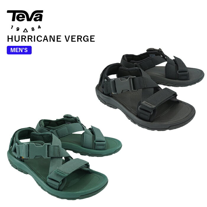 TEVA テバ HURRICANE VERGE ハリケーン バージ BLACK ブラック KHAKI カーキ メンズ サンダル