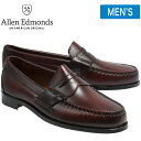 【全商品返品可】Allen Edmonds アレンエドモンズ WALDEN ウォールデン 42477 BURGUNDY バーガンディー ワインレッド 幅広 3E メンズ ローファー