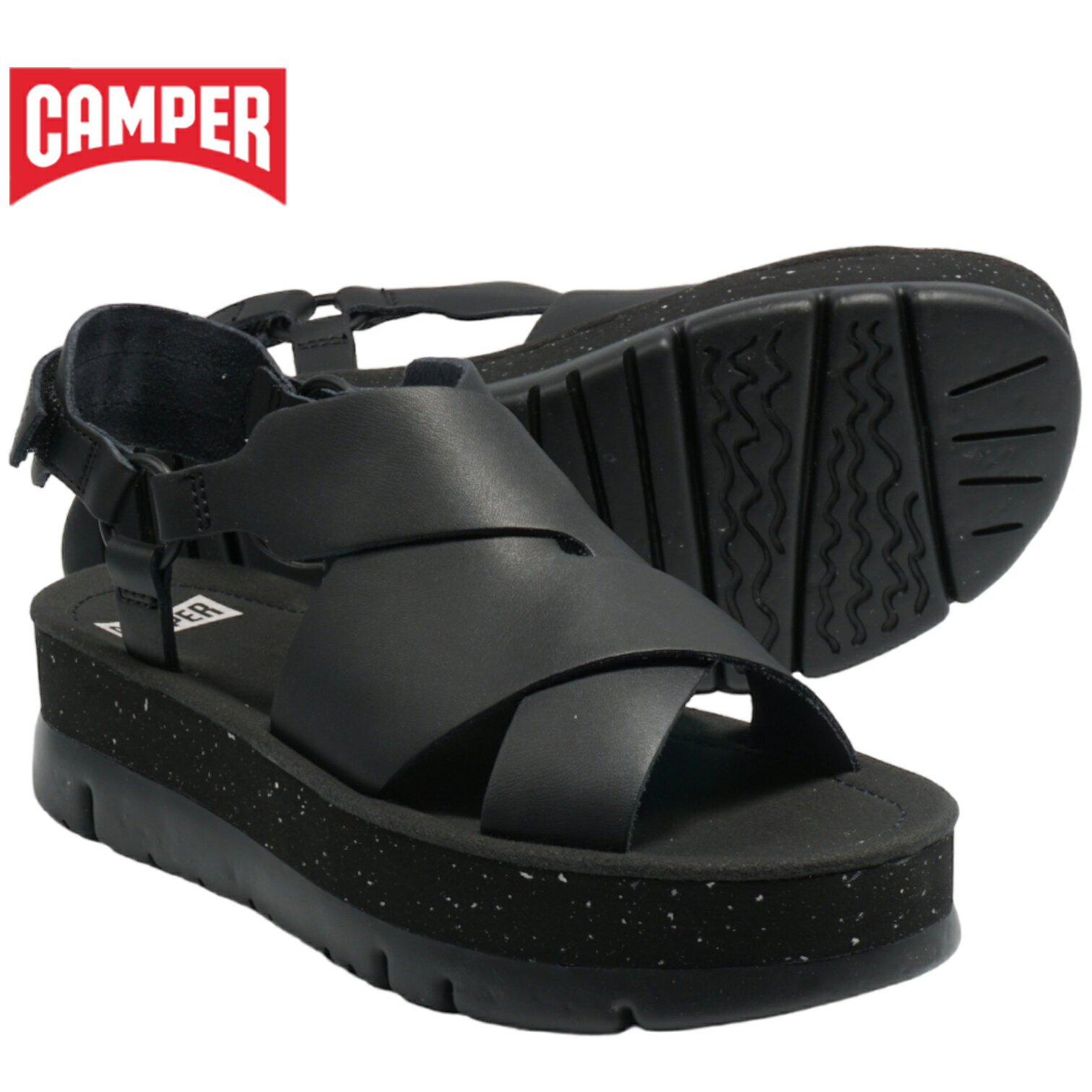 ڡ CAMPER ǥ K201399-001 륬å Oruga Up ֥å BLACK