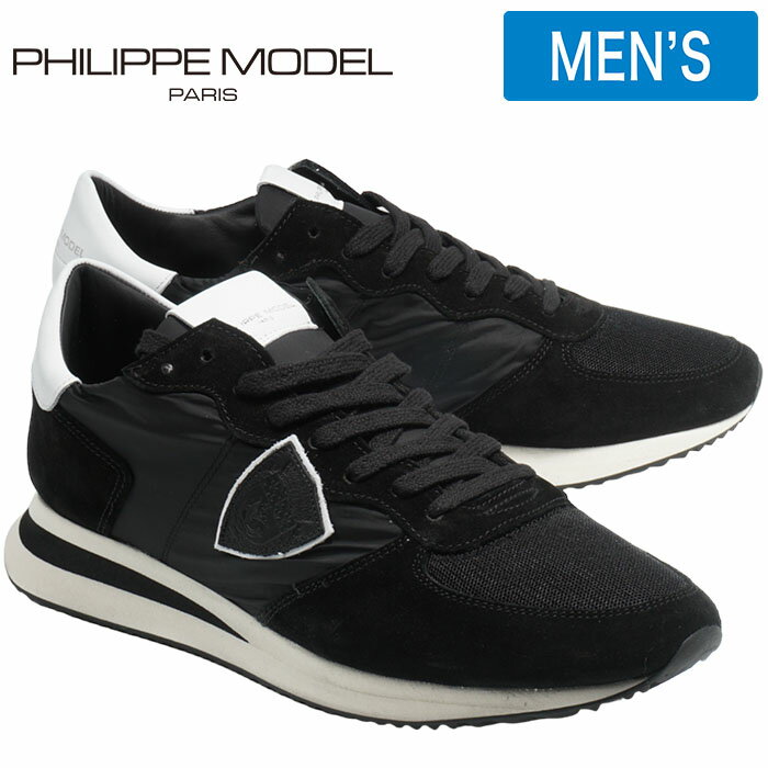 【全商品返品可】PHILIPPE MODEL フィリップ モデル TROPEZ X トロぺ エックス TZLU 2109 BLACK ブラック メンズ スニーカー