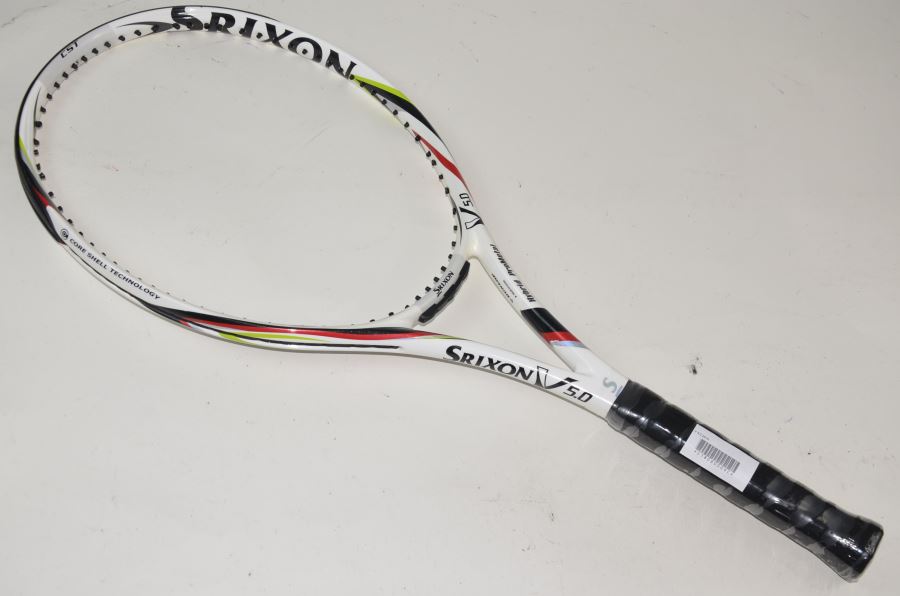 【中古】スリクソン ブイ 5.0 2010年モデルSRIXON V 5.0 2010(G2)【中古 テニスラケット】(ラケット 硬式用 中古ラケット 中古テニスラケット 硬式テニスラケット テニスサークル 部活 テニス用品) 1