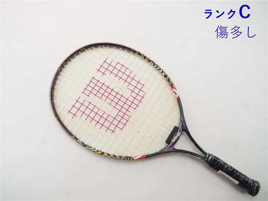 【中古】ウィルソン ラカタク Ti 21【キッズ用ラケット】【子供 子供用】WILSON RAKAT ...