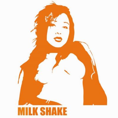 セクシーな女性ビジュアルを使った、ちょっとHで、かわいらしく、ファッショナブルなエロポップ...