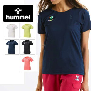 特価! 即納可! hummel(ヒュンメル)レディースTシャツ 吸汗速乾Tシャツ スポーツウェア アウトレットセール ウエア トレーニングウェア