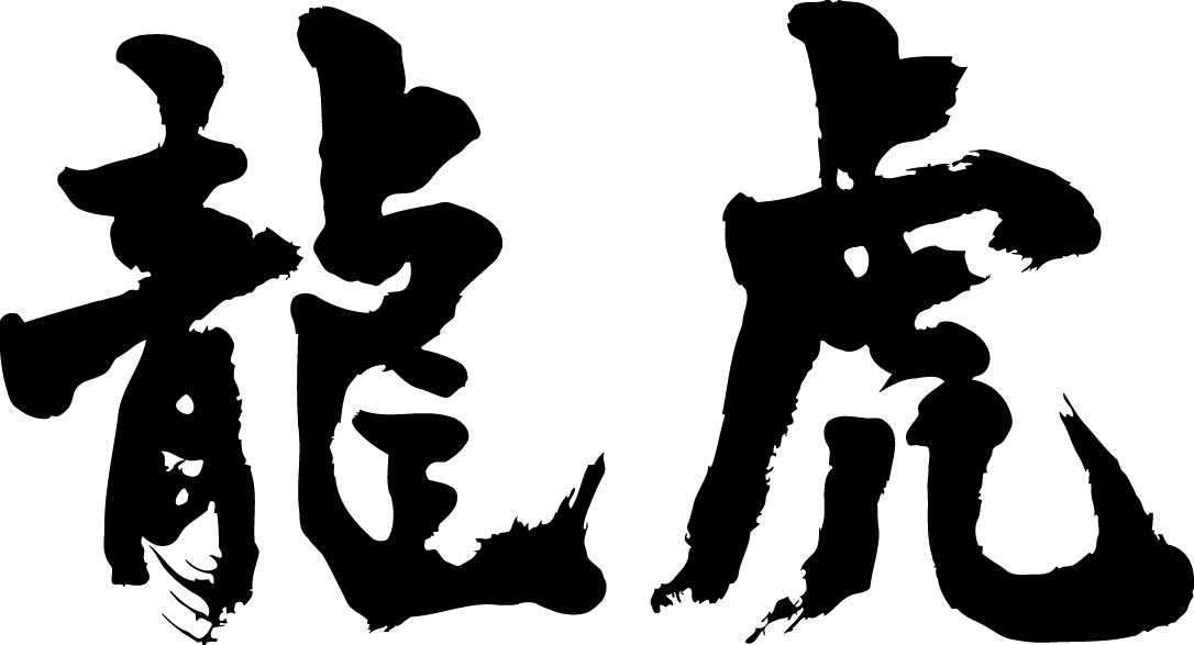 【龍虎】書道家が書く漢字Tシャツ おもしろTシ...の紹介画像2
