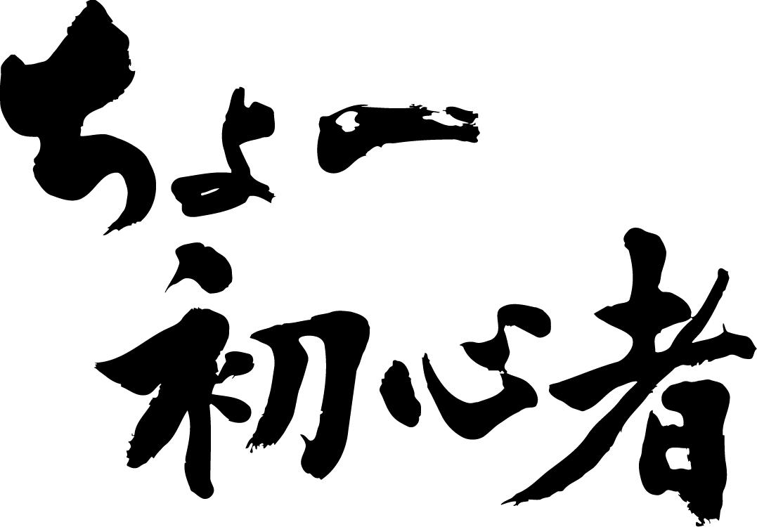 【ちょー初心者（横書）】書道家が書く漢字Tシャツ おもしろTシャツ 本物の筆文字を使用したオリジナルプリントTシャツ書道家が書いた文字を和柄漢字Tシャツにしました☆今ならオリジナルTシャツ2枚以上で【送料無料】☆ 名入れ 誕生日プレゼント 【楽ギフ_名入れ】 pt1 ..