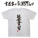 【現金書留】書道家が書く漢字Tシャツ おもしろTシャツ 本物の筆文字を使用したオリジナルプリントTシャツ書道家が書いた文字を和柄漢字Tシャツにしましたpt1 ..