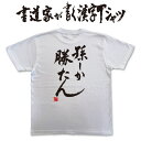 【孫しか勝たん】書道家が書く 敬老の日Tシャツ 敬老の日 プレゼント 孫 プリントTシャツ 和柄漢字 筆文字Tシャツ 還暦 敬老の日 グリ..