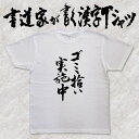 楽天Tシャツ＆スポーツ Ttimeせとうち【ゴミ拾い実施中】書道家が書く漢字Tシャツ おもしろTシャツ 本物の筆文字を使用したオリジナルプリントTシャツ 和柄漢字Tシャツ 自分表現pt1 ..