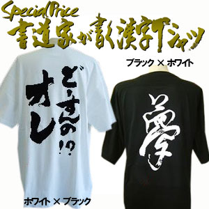 【お試し価格♪】書道家が書く漢字Tシャツ おもしろTシャツ T-timeオリジナルプリント 和柄Tシャツ ☆キッズ・ジュニアサイズから大きいサイズまでサイズも豊富！☆ おもしろ筆文字を9種類用意しました ☆今ならオリジナルTシャツ2枚以上で【送料無料】☆ pt1 ..