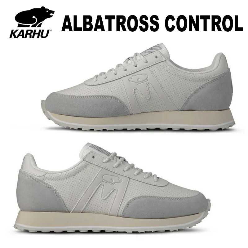 KARHU(カルフ)ALBATROSS CONTROL DAWN BLUE / BLANC DE BLANC アルバトロス 耐久性 クッション性 スニーカーメンズ レディース 靴 kh820012