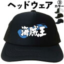 海賊王 (ヘッドウェア) 海賊 漢字キャップ 漢字帽子 文字キャップ 文字帽子 メンズ レディース おもしろキャップ おもしろ帽子 フリーサイズ ブラック 黒 ...