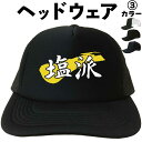 塩派(ヘッドウェア) キャップ 帽子 メッシュキャップ 漢字キャップ 漢字帽子 文字キャップ 文字帽子 メンズ レディース おもしろキャップ おもしろ帽子 フリ...