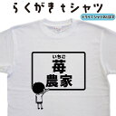 苺農家 らくがき Tシャツ いちごTシャツ 農家Tシャツ 農業Tシャツ おもしろTシャツ メンズ レディース キッズ 子供Tシャツ ウケ 狙い 面白い プレゼント 面白いプレゼント ネタTシャツ 大きいTシャツ 4L 5L グリマーTシャツ ドライTシャツ プリントスターTシャツ