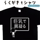 巨乳で肩凝る らくがき Tシャツ 巨乳Tシャツ エロTシャツ おもしろTシャツ メンズ レディース キッズ 子供Tシャツ ウケ 狙い 面白い プレゼント 面白いプレゼント ネタTシャツ 大きいTシャツ 4L 5L グリマーTシャツ ドライTシャツ プリントスターTシャツ