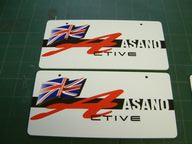 オリジナルプレート/チームプレート(文字プレート) 45cm (2枚以上)!! ..