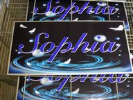 オリジナルプレート/チームプレート(オリジナルプレート) 80cm (2枚以上)!! ..