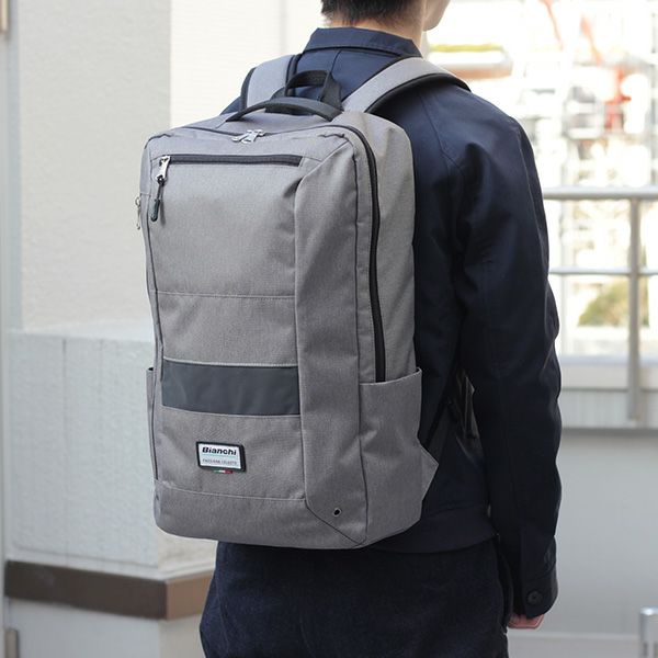 【9/1〜価格改定】ビジネスリュック メンズ カジュアル 大容量 25L B4 A4 15インチ ノートパソコン PCバッグ 大きめ 軽量 軽い 通勤 通学 ブランド 大人 おしゃれ かっこいい レディース キッズ 女子 [公式] Bianchi ビアンキ リュックサック BLMM-04 プレゼント ギフト