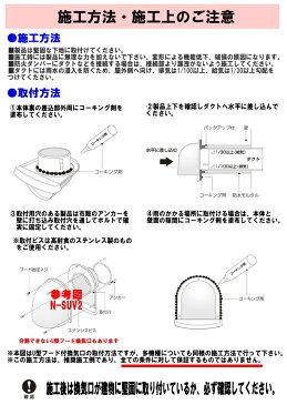 バクマ工業　 B-100TV　丸・平型換気口　ガラリ　100mm用