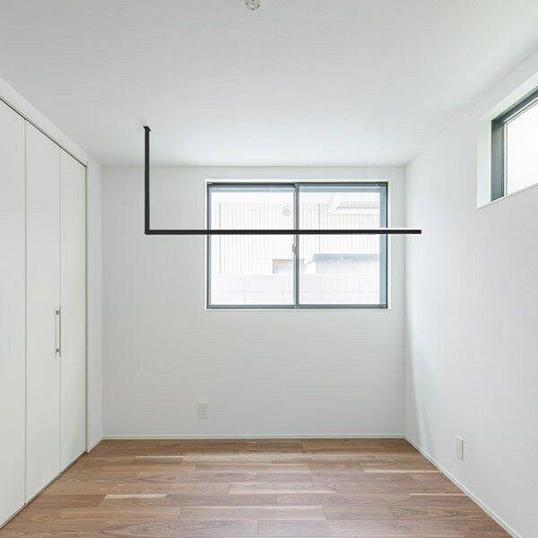 森田アルミ工業　天井付け物干し　kacu（カク）　L型オーダーカット　KAC99U　最大W1419mm　最大H953mm