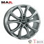 4本セット価格 16インチ 7.0J 5/108 MAK マック ANTIBES アンチバス シルバー (S) シトロエンC4ピカソ ..