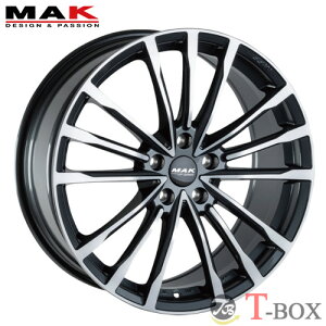 4本セット価格 19インチ 8.0J 5/112 MAK マック BAVIERA FF バビエラ エフエフ ガンメタリックミラー (GM) 2シリーズ アクティブツアラー(U06) X1(F48/U11) iX1(U11) X1M35i(U11) X2(F39/U10) iX2(U10)