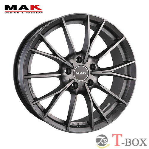 単品1本価格 16インチ 7.0J 5/112 MAK マック FABRIK ファブリック Mチタン (MT) 1シリーズ(F40) 2シリーズ グランクーペ(F44) 2シリーズ アクティブツアラー(F45)