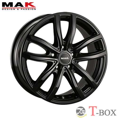 単品1本価格 19インチ 8.5J 5/120 MAK マック FAHR ファー グロスブラック (GB) X5(E70/F15) X6(F16)