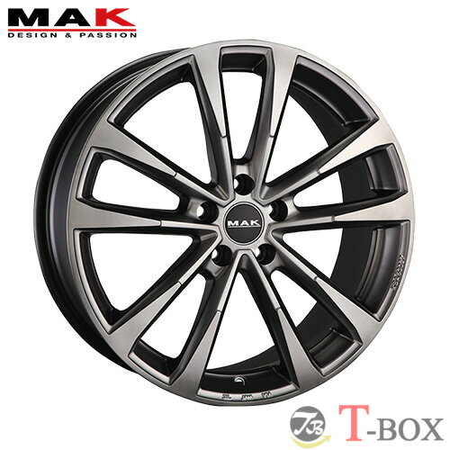 単品1本価格 19インチ 8.0J 5/112 MAK マック MAIN マイン Mチタン (MT) A3(8P/8V/GY) S3(8P/8V/GY)