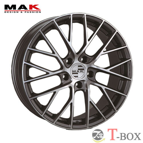 4本セット価格 19インチ 8.5J 5/130 MAK マック MONACO モナコ ガンメタリックミラー (GM) 911(996/997..