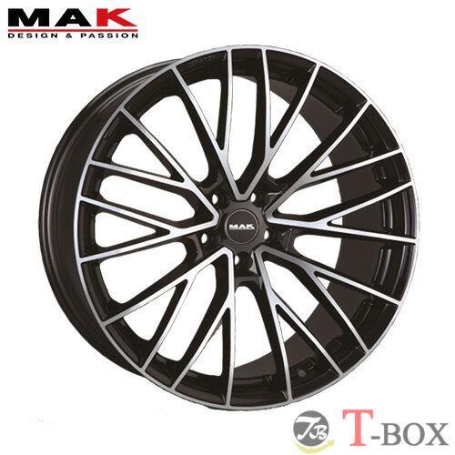 単品1本価格 22インチ 11.5J 5/130 MAK マック SPECIALE スぺシャーレ ブラックミラー (BM) ランボルギーニウルス リア(ボルトキット付属)