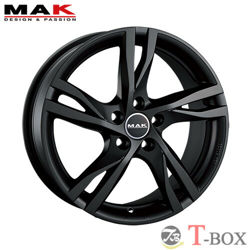 4本セット価格 18インチ 8.0J 5/108 MAK マック STOCKHOLM ストックホルム マットチタン (MT) ボルボS6..