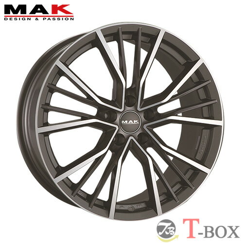 単品1本価格 19インチ 8.5J 5/112 MAK マック UNION ユニオン ガンメタリックミラー (GM) Q5(FY) SQ5(8..