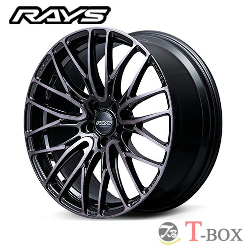 乐天商城 - 単品1本価格 18インチ 7.5J 5/114.3 RAYS レイズ HOMURA 2x10BD BLACK CLEAR EDITION ホムラ 2x10BD ブラック クリア エディション グロッシーブラック/ブラッククリア (BFJ)