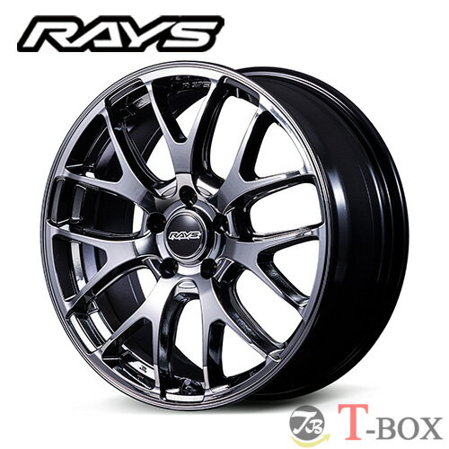 樂天商城 - 単品1本価格 18インチ 7.5J 5/108 RAYS レイズ HOMURA 2x7FA-C ホムラ 2x7FA-C レイズブラックメタルコート (SNJ)