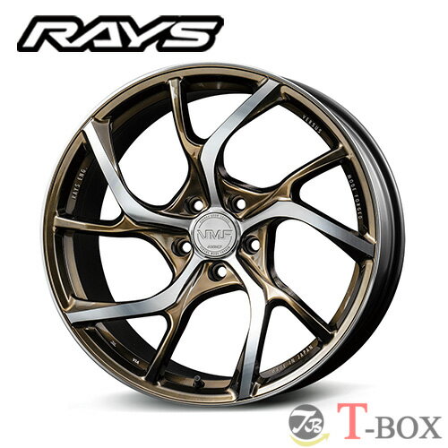 単品1本価格 20インチ 9.0J 5/114.3 RAYS レイズ VMF C-01 LIMITED EDITION VMF C-01 リミテッドエディション ダイヤモンドカット/シャイニングブロンズメタル (NX)