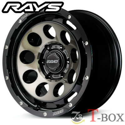 単品1本価格 16インチ 6.5J 6/139.7 RAYS レイズ TEAM DAYTONA D9 チームデイトナ D9 ブラック/ディスククリアスモーク (BEL)
