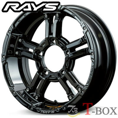 【6/25(水)ポイント最大34倍以上！】単品1本価格 16インチ 5.5J 5/139.7 RAYS レイズ TEAM DAYTONA FDX-J collection チームデイトナ FDX-J コレクション ブラック (BNN)