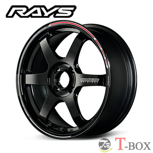 樂天商城 - 単品1本価格 16インチ 5.5J 4/100 RAYS レイズ VOLK RACING TE37SONIC TIME ATTACK ボルクレーシング TE37ソニック タイムアタック ブラック/REDOT (KR)