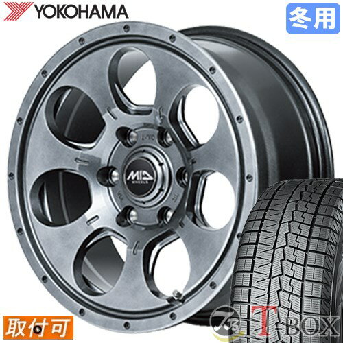 【タイヤ交換対象】 ■ 165/65R14 スタッドレスタイヤ ヨコハマ アイスガード7 IG70 YOKOHAMA iceGUARD 7 ■ 14インチ ホイール マルカ マッドエージェント (MG) 14x4.5 4穴 PCD100