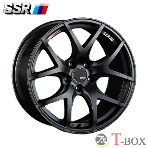 ñ1ܲ 17 7.0J 5/114.3 SSR SSR GT V03 ƥ ֥꡼ եåȥ֥å (FBK)