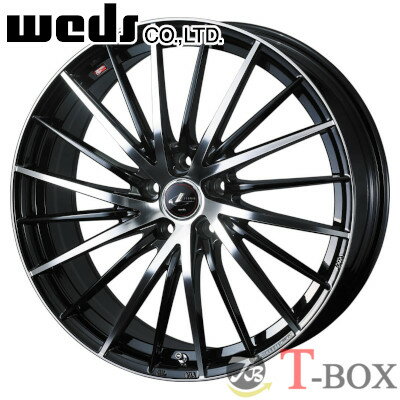 単品1本価格 20インチ 8.0J 5/114.3 WEDS ウェッズ LEONIS FR レオニス FR パールブラック/ミラーカット (PBMC)