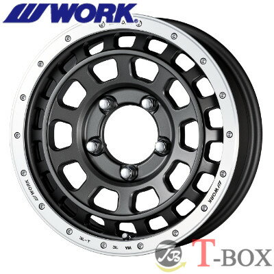 4本セット価格 16インチ 5.5J 5/139.7 WORK ワーク CRAG T-GRABIC クラッグ ティーグラビック 1ピースホイール