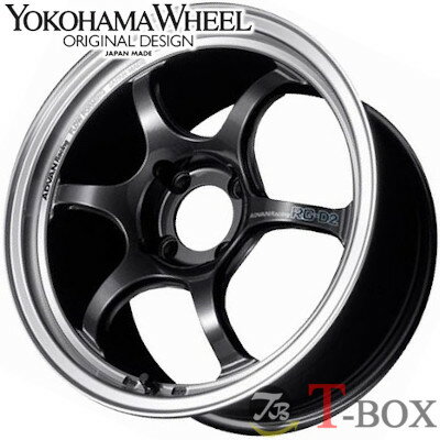 【5/10(金)ポイント最大35倍以上！】YOKOHAMA WHEEL ADVAN Racing RG-D2 for Japanese Cars 17inch 7.5J PCD:114.3 穴数:5H カラー : MBG / MCG アドバンレーシング