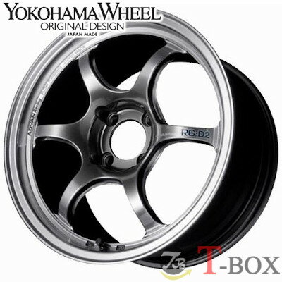 【5/10(金)ポイント最大35倍以上！】YOKOHAMA WHEEL ADVAN Racing RG-D2 for BMW,MINI 17inch 7.0J PCD:100 穴数:4H カラー : MHB アドバンレーシング