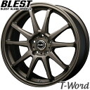 BLEST EuroSport Type SS-01 17inch 8.0J PCD:100 穴数:5H カラー:マットブラック / マットブロンズ ブレスト ユーロスポーツ タイプ エスエス ゼロワン